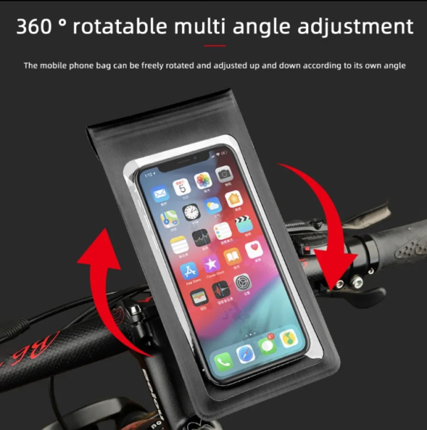 Waterproof Mobile Holder for Bike/Motorbike/scooter/Electric Bike - Image 5